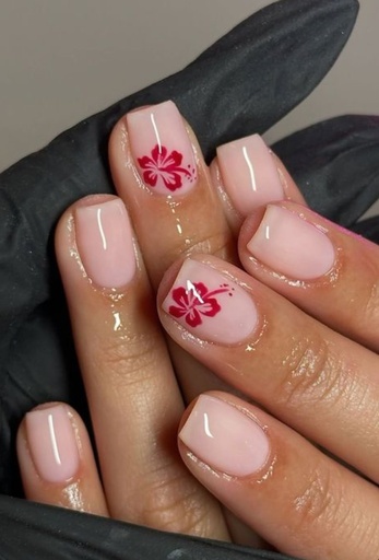 Manicura completa decoración básica 